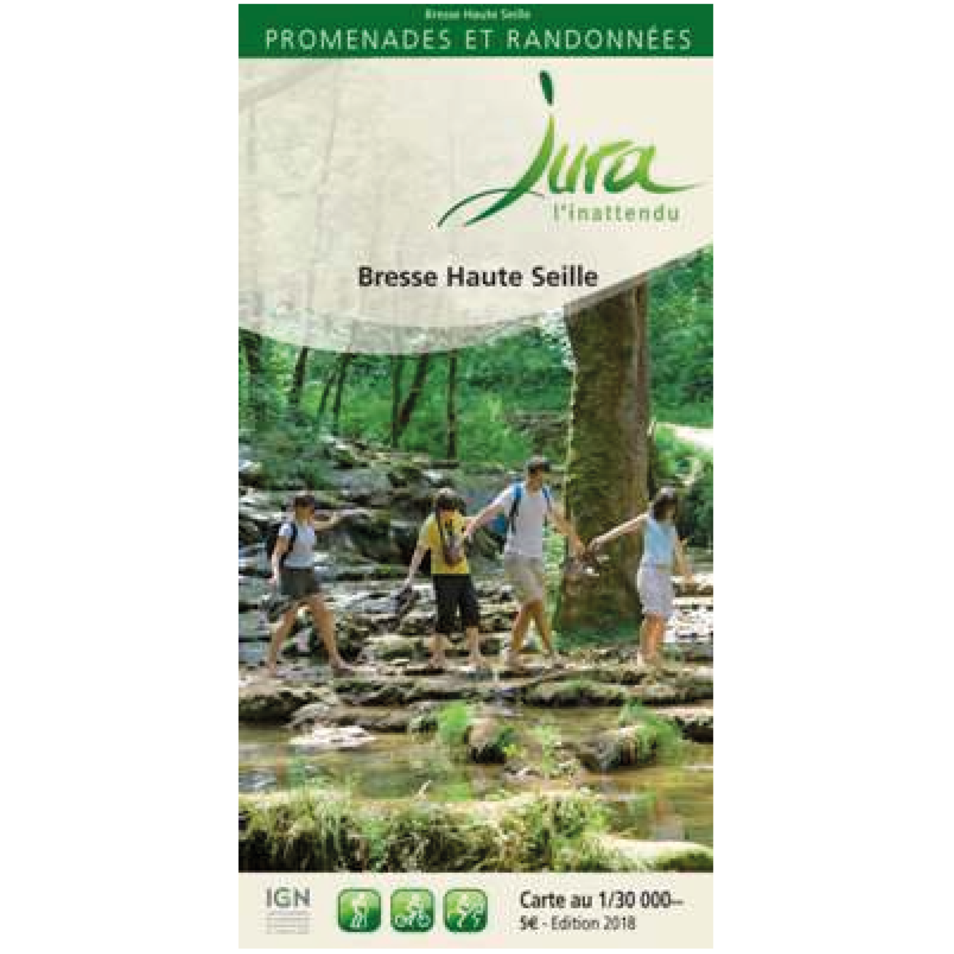 Carto guide Bresse Haute Seille, Jura